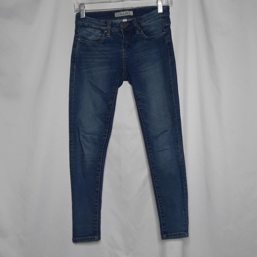 SL8 Women's Cropped Skinny Jeans Sz 24